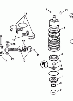 CRANKSHAFT & PISTON