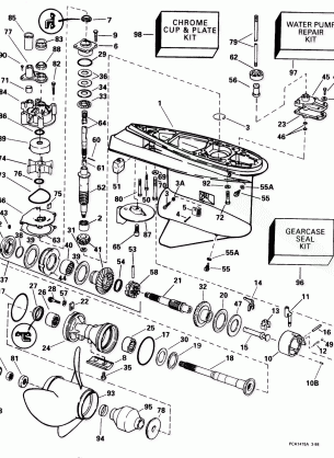 GEARCASE -- COUNTER-ROTATION