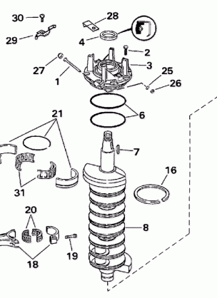 CRANKSHAFT & PISTON