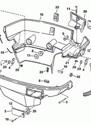 LOWER ENGINE COVER