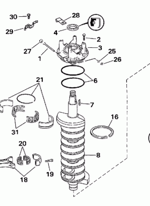 CRANKSHAFT & PISTON