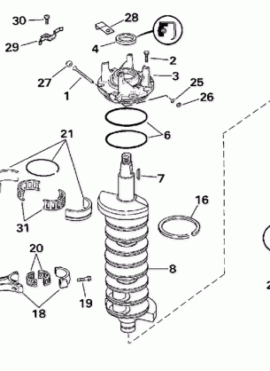 CRANKSHAFT & PISTON