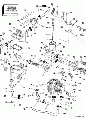 FUEL BRACKET & COMPONENTS