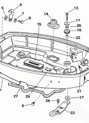 LOWER ENGINE COVER