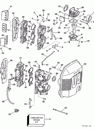 CARBURETOR & INTAKE MANIFOLD