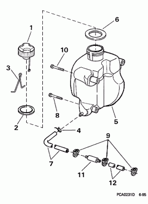 FUEL TANK - INTEGRAL TANK MODELS ONLY (3R 4BR)