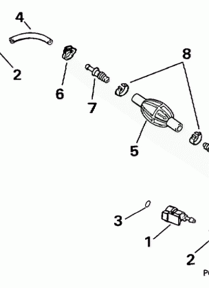 FUEL HOSE & PRIMER BULB 5 / 16 IN. I.D.