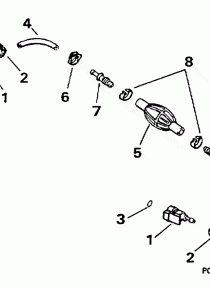 FUEL HOSE & PRIMER BULB 5 / 16 IN. I.D.