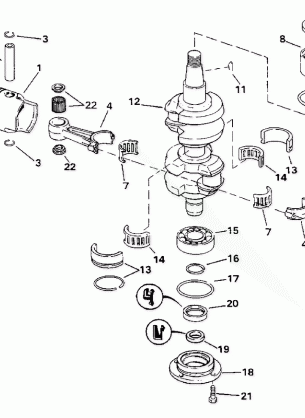 CRANKSHAFT & PISTON