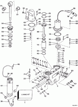 POWER TRIM / TILT HYDRAULIC ASSEMBLY