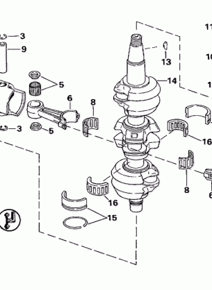 CRANKSHAFT & PISTON