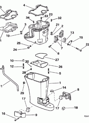 EXHAUST HOUSING