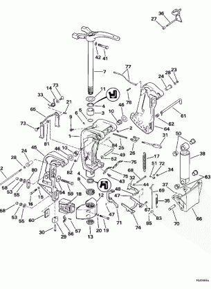 STERN & SWIVEL BRACKET