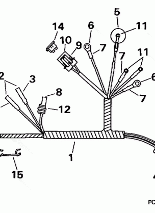 MOTOR CABLE - TE MODELS