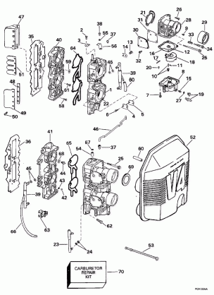 CARBURETOR & INTAKE MANIFOLD