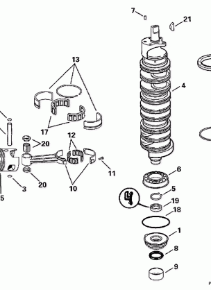 CRANKSHAFT & PISTONS