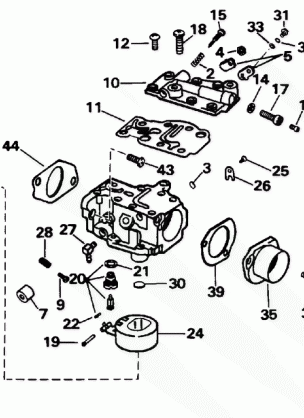 CARBURETOR - 35 H.P.