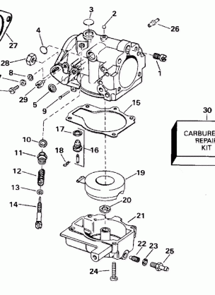 CARBURETOR 20SR - 20SRL