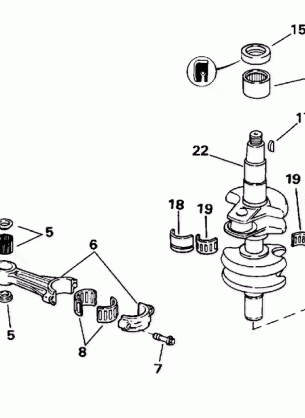 CRANKSHAFT & PISTON