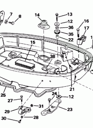 LOWER ENGINE COVER