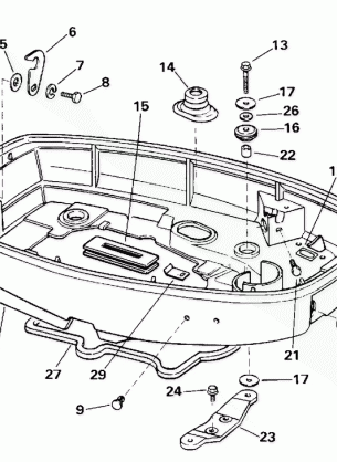 LOWER ENGINE COVER