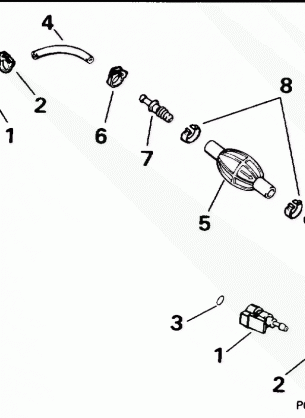 FUEL HOSE PRIMER BULB 5 / 16 IN. I.D.