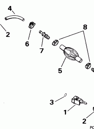 FUEL HOSE PRIMER BULB 5 / 16 IN. I.D.