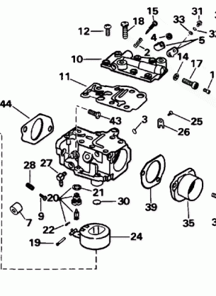 CARBURETOR - 25 H.P.