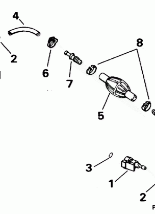 FUEL HOSE PRIMER BULB 5 / 16 IN. I.D.