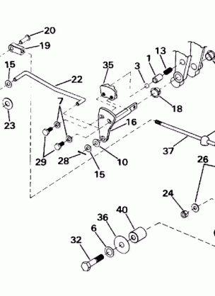 SHIFT & THROTTLE LINKAGE (CONTINUED)