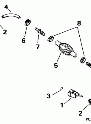 FUEL HOSE PRIMER BULB 5 / 16 IN. I.D.