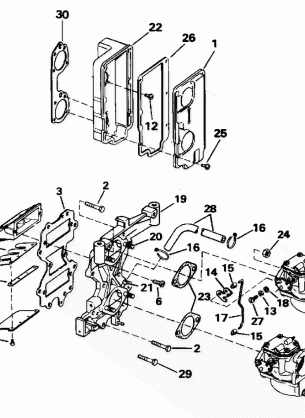 INTAKE MANIFOLD & AIR SILENCER