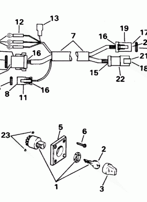 IGNITION SWITCH & CABLE