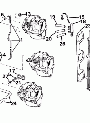 INTAKE MANIFOLD AND AIR SILENCER