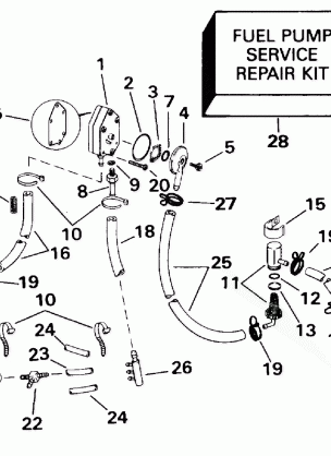 FUEL PUMP & FILTER