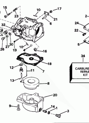 CARBURETOR - 50 60 70