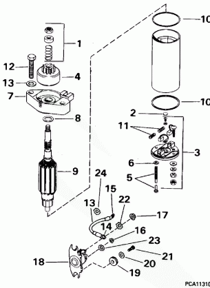 STARTER MOTOR & SOLENOID