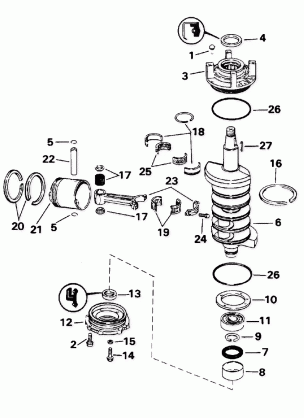 CRANKSHAFT & PISTON