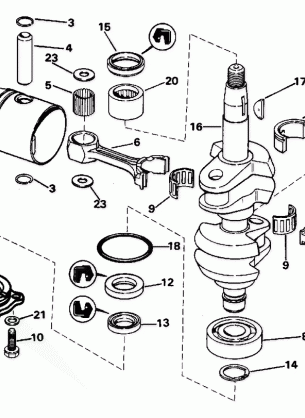 CRANKSHAFT & PISTON