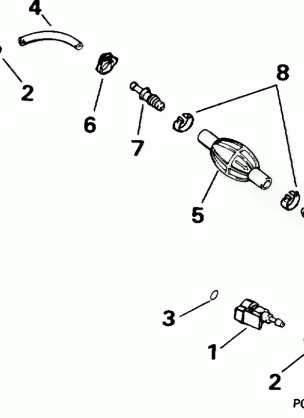 FUEL HOSE PRIMER BULB 5 / 16 IN. I.D.