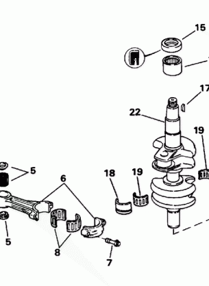 CRANKSHAFT & PISTON