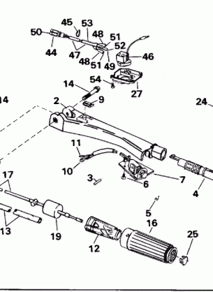 STEERING AND SHIFT HANDLE