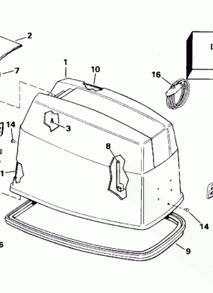 ENGINE COVER - JOHNSON