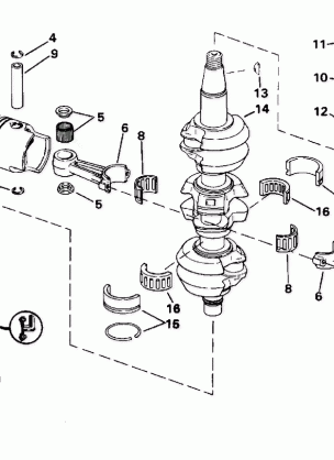 CRANKSHAFT & PISTON