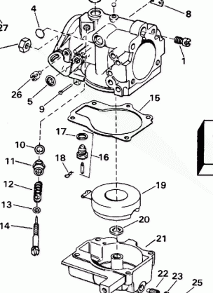 CARBURETOR - 25SI