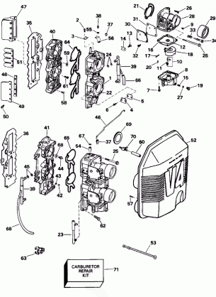 CARBURETOR & INTAKE MANIFOLD