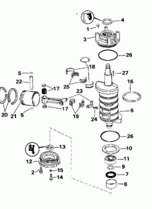 CRANKSHAFT & PISTON