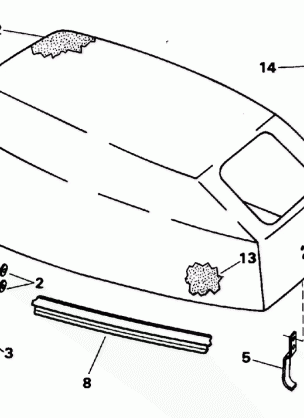 ENGINE COVER - JOHNSON