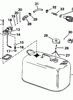 FUEL TANK WITH GAUGE