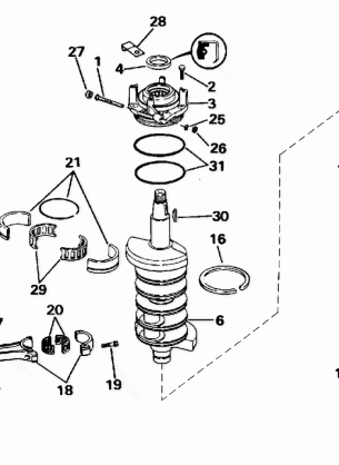 CRANKSHAFT & PISTON